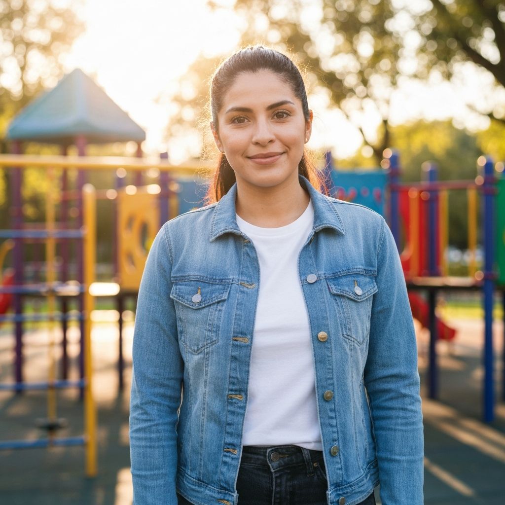 Parent with child learning music